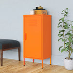 ZNTS Storage Cabinet Orange 42.5x35x101.5 cm Steel 336192