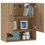 Wall Cabinet Artisan Oak 60x31x70 cm Engineered Wood 857068
