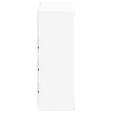 Sideboard with LED Lights White 81x37x100 cm 836714