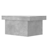 ZNTS Coffee Table Concrete Grey 100x55x40 cm Engineered Wood 840873