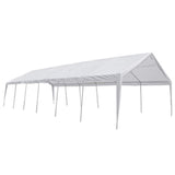 Tent Fabric without Frame White 12 x 6 m PE 41679