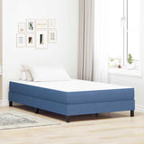 Bed Mattress with Mattress Blue 120 x 200 cm Fabric 42008284