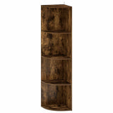 Corner Shelf 4-Tier 41.5 x 41.5 x 143 cm Engineered Wood 8016338