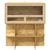 Terrarium Brown 80 x 40 x 90 cm OSB 3397893