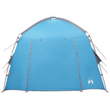Cabin Tent with Roof Blue 210 x 210 x 138 cm Polyester 42028506