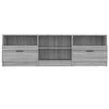 TV Cabinet Grey Sonoma 150x33.5x45 cm Engineered Wood 817115