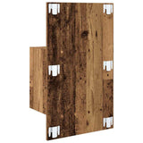 Wall-mounted Bedside Cabinet 2 pcs Old Wood 48.5 x 32.5 x 80 cm 880486