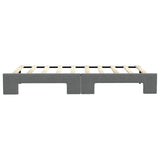 Daybed with Trundle without Mattress Dark Grey 90x190 cm Single 3196648