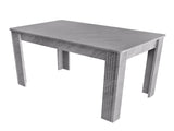 4 Seater Dining room table, MDF Wood Rectangle Modern Dining,Room Furniture Unit, Small N606P272566G