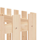 Garden Raised Bed with Fence Design 200x50x70 cm Solid Wood Pine 832512