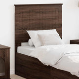 Headboard with Headboard Brown Oak 75 cm Engineered wood 887832