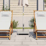 48563 Parasol Base Granite 30 kg Square Grey