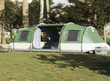 Camping Tent Tunnel 4-Person Green Waterproof 4009410