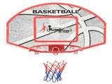 Five Piece Wall Mounted Basketball Backboard Set 66x44.5 cm 80352
