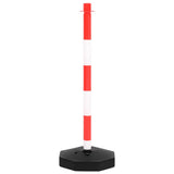 Chain Post Set with 10 m Plastic Chain 150954