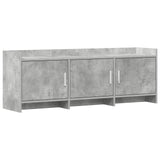 TV Cabinet 130 x 33 x 47 cm Concrete Grey Engineered Wood 8011198