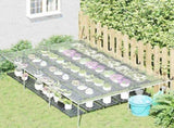 Clear Tarpaulin with Eyelets 2x3 m PVC 4018592