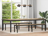 Dining Tables 2 pcs 200 x 100 x 75 cm Engineered Wood 3415389