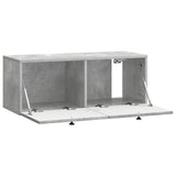 Wall-Mounted TV Cabinet Concrete Grey 78.5 x 31 x 30 cm 898038