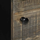 Highboard 40x33x110 cm Solid Wood Mango 4017821