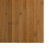Rug Rectangular Brown 100x500 cm Bamboo 376824