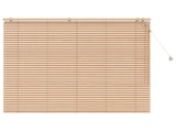 Venetian Blind Oak Look 160 x 130 cm 35 mm Solid Paulownia Wood 42015328