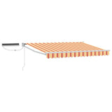 Electric Retractable Awning Multicolour 3.5 x 2.5 m 3419957