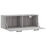 Wall Cabinet Grey Sonoma 100x36.5x35 cm Engineered Wood 830162