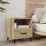 Bedside Cabinet Sonoma Oak Engineered Wood 812030