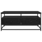 Coffee Table Black Oak 100 x 51 x 45 cm Engineered Wood 882766