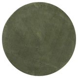 Rug HUARTE Short Pile Soft and Washable Forest Green 160 cm 375106