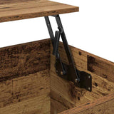 Bedside Cabinet Old Wood 60 x 44.5 x 45 cm Engineered Wood 881168