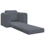 Sofa Bed Dark Grey 98 x 71 x 83 cm Velvet 4106667