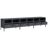 TV Cabinet Anthracite 202x39x43.5 cm Cold-rolled Steel 3307157