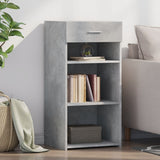 Sideboard Concrete Grey 45x42.5x93 cm Engineered Wood 846323