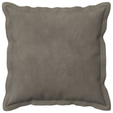 Cushion Cover 12 pcs HOUTEN Light Grey 50 x 50 cm Velvet 918999