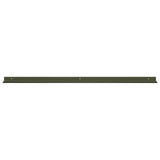 Floating Shelf 4 pcs Olive Green 100 x 9 x 2.5 cm Steel 8003993