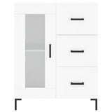 Sideboard White 69.5x34x90 cm Engineered Wood 828044