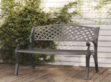 Garden Bench Black Cast aluminium, cast iron Medium Durable 317748