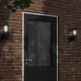 Outdoor Wall Lights 2pcs Black Stainless Steel 4006253