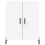Highboard White 69.5x34x180 cm Engineered Wood 3195683