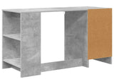 Desk with Drawer Concrete Grey 100 x 40 x 75 cm Engineered Wood 8000455