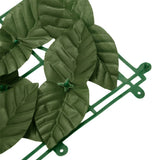 Balcony Privacy Screen with Dark Green Leaves 300x150 cm 3216424