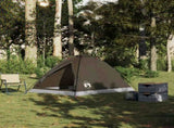 Camping Tent Dome 2-Person Brown Waterproof 4009634