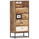 Drawer Cabinet 45x30x105 cm Solid Reclaimed Wood 286508