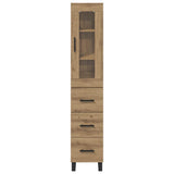 Highboard Artisan Oak 34.5 x 34 x 180 cm Engineered Wood 3416000