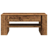 Coffee Table Old Wood 102 x 55 x 45 cm Engineered Wood 862727