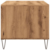 ZNTS Coffee Table Artisan Oak 90x49x45 cm Engineered Wood 857453
