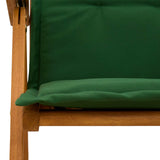 Reclining Garden Chairs 6 pcs Natural Solid Acacia Wood 3434475