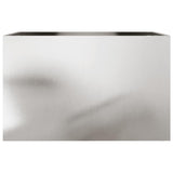 Planter Silver 62x40x39 cm Stainless Steel 841599